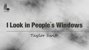 Taylor Swift - I Look in People