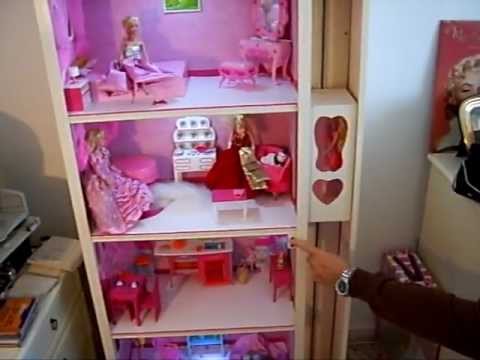 casa di barbie fatta in casa