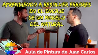 ❌ Aprende a resolver principales errores en el encaje y dibujo con carboncillo de modelo del natural