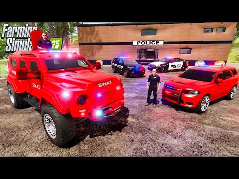 EXPANDING TO A NEW POLICE STATION | FARMING SIMULATOR 25
