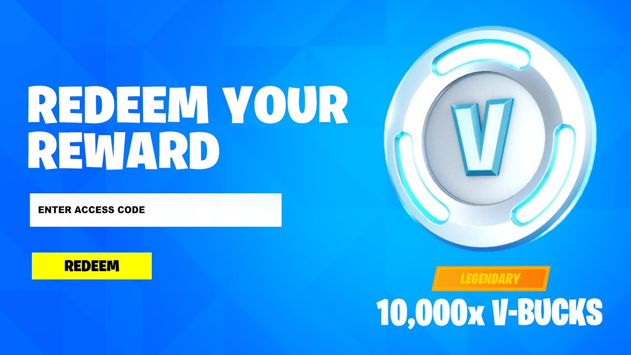 Get V bucks On Fortnite Game For Free