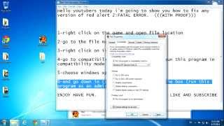 Red Alert 2 fatal error fix