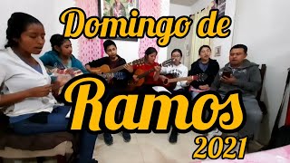 Video thumbnail of "Arriba  nuestros Ramos. COMPLETO! Para Domingo  de Ramos. Letra y acordes"