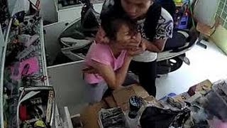 Video: Thiếu nữ vùng vẫy chống chọi với tên cướp tàn bạo