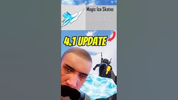 New Magic Ice Skates In Update 4.1 #pubgmobile #shortsfeed #shorts