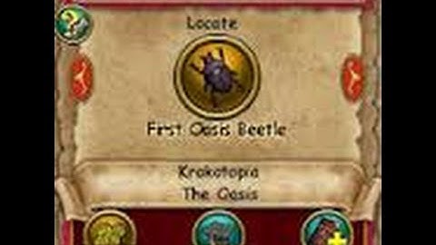 find the beetles of krokotopia in Wizard101