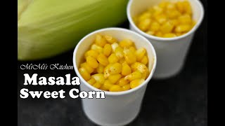 Masala sweet corn recipe || Corn chaat recipe|| मसाला कॉर्न चाट