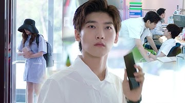 速看EP05🤖陆漓女扮男装露破绽，霸总终于确认她的身份，当众桌咚亲密试探。🤖程序员那么可爱 Cute Programmer