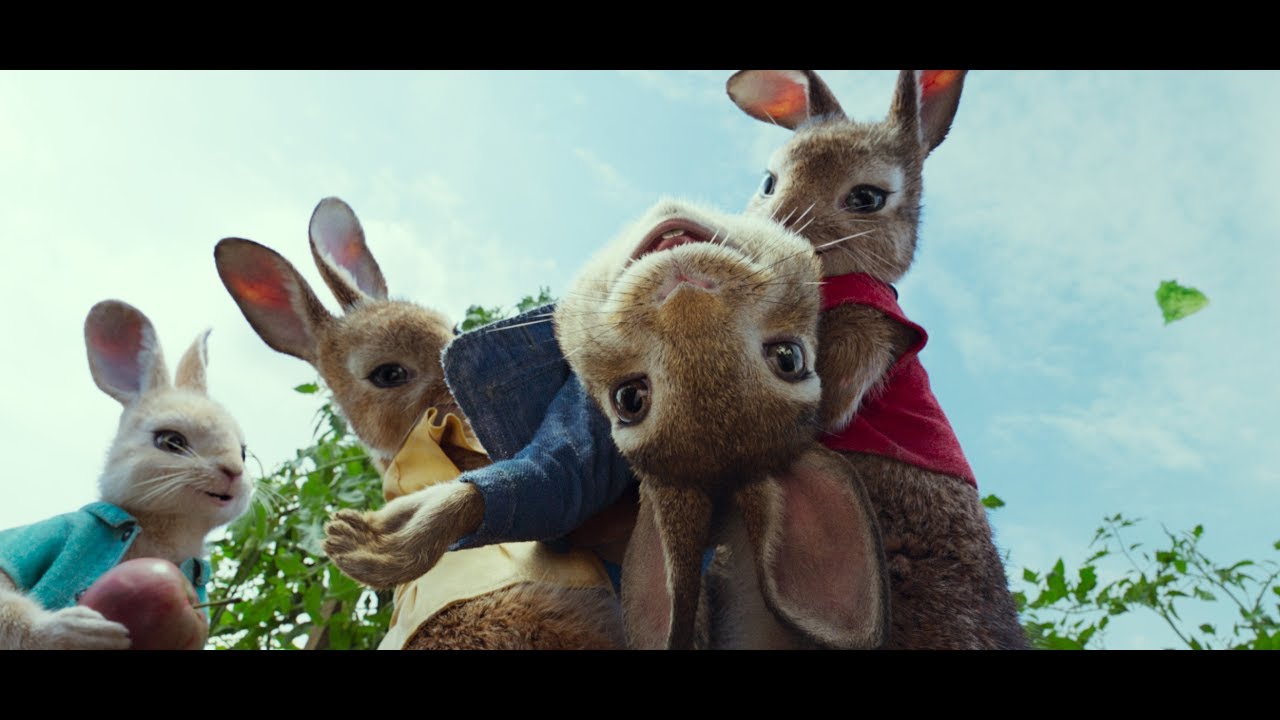 ピーターラビット、愛らしさ100%！映画『ピーターラビット