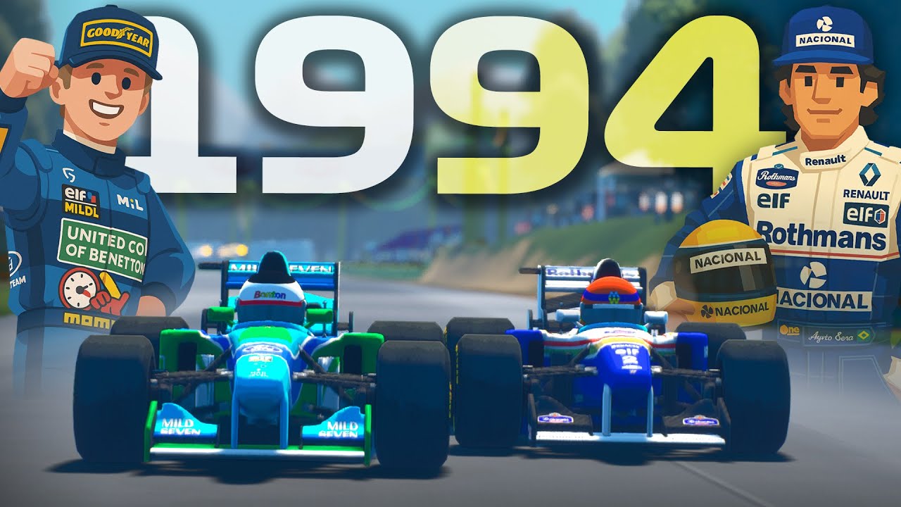 THE DUEL THAT FATE DENIED US - Formula Legends Season 1994 - YouTube