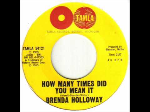 Brenda Holloway - How Many Times Did You Mean It.wmv