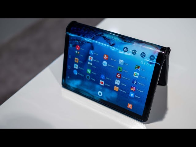 Royole FlexPai hands on: an odd smartphone flex - YouTube