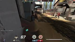 A script kiddie on 2fort: Team Fortress 2