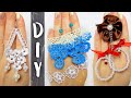 5 DIY Jewelries with LACE RIBBON ► Earrings and Choker ◄
