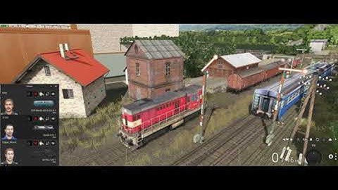 Trainz 2019- Re-worked Blankower layout. Model railroad session with A.I.