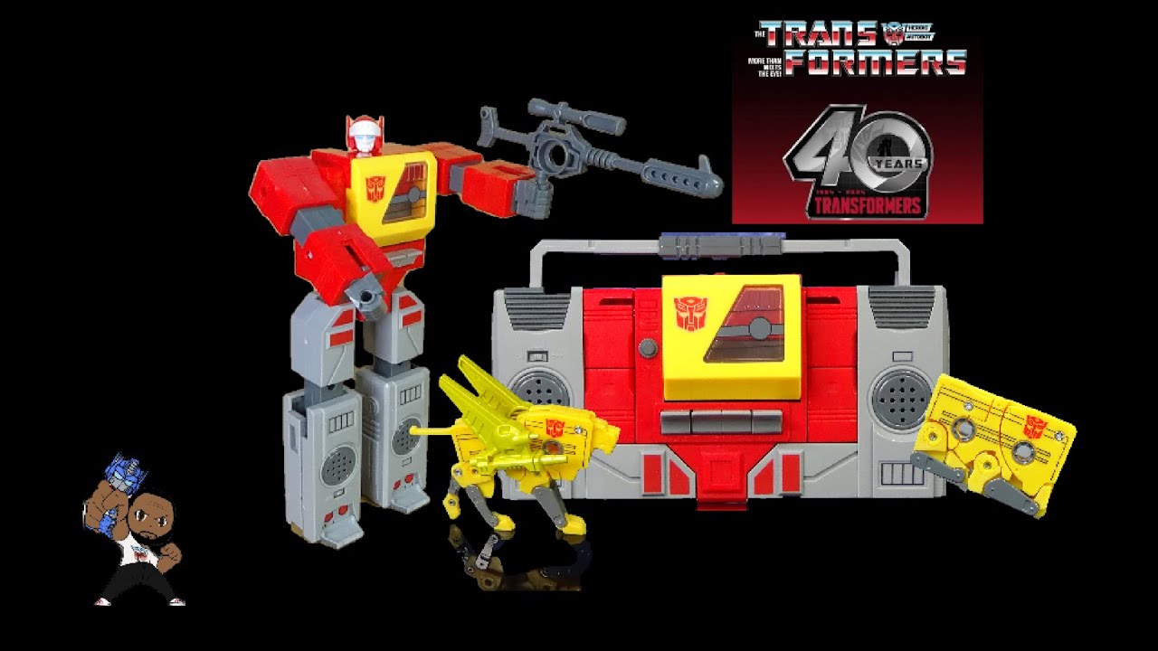 トランスフォーマー 40周年 レトロ ブラスター & スチールジョー 海外
