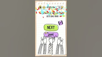 brain test level 134 answer & walkthrough