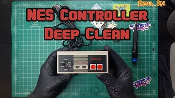 NES Controller | Cleaning & Replacing Silicone Pads