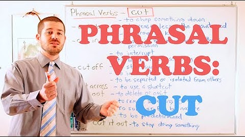 Phrasal Verbs - Expressions with 