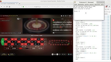 Live Roulette Session JavaScript Bot continue- Part 3