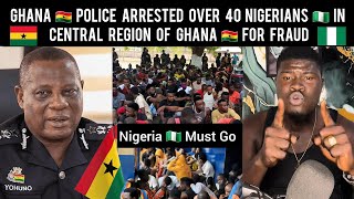 картинка: Гана 🇬🇭 Полиция арестовала более 20 нигерийцев 🇳🇬 в центральном регионе Ганы 🇬🇭 за мошенничество