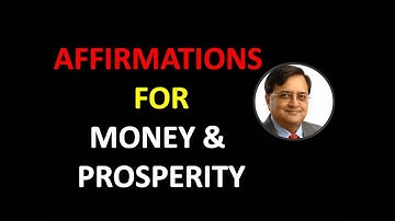 Self Hypnosis - Affirmations For Money and Prosperity Using Self Hypnosis By Pradeep Aggarwal