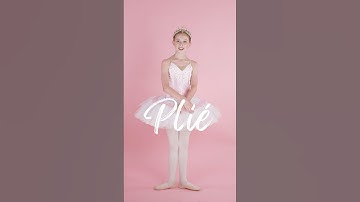 Learn to Plié with Elly 🩰 Ballet Dancer for Kids #ballet #kids #preschool