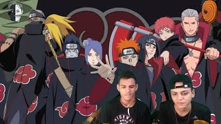 REACT do Rap da Akatsuki ( 7 Minutoz )