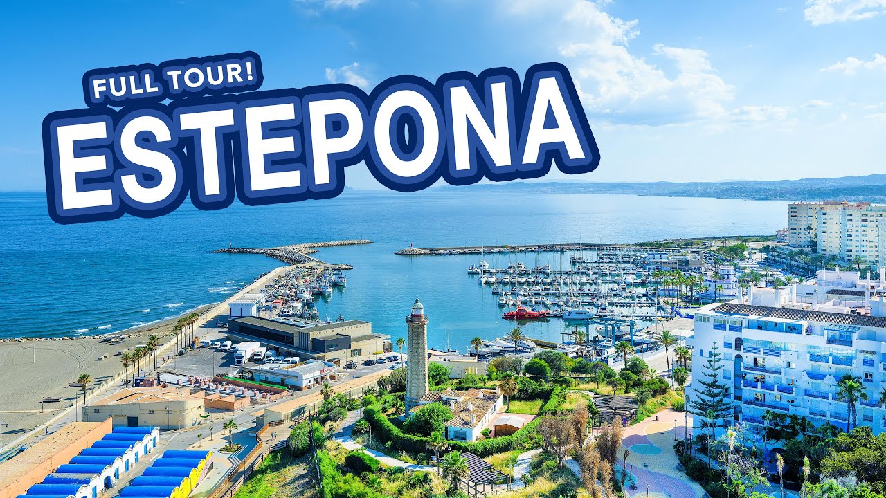 ESTEPONA: The Spanish Town Where Everyone is Happy | 4K Walking Tour