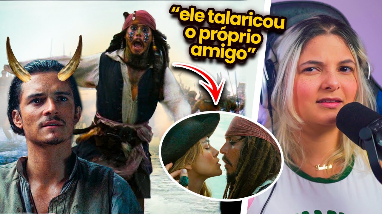 O Jack Sparrow é o Agostinho Carrara dos 7 mares?