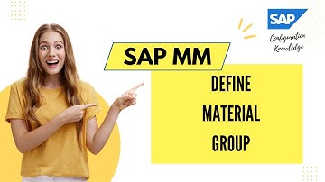Define Material Group