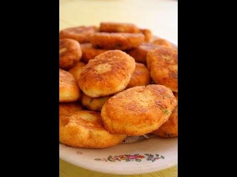 Ricetta veloce crocchette di patate alla siciliana,Quick recipe potato croquettes Sicilian