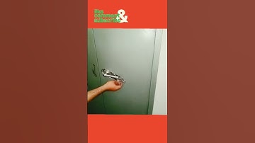 How To Open Almirah (wardrobe) Door #locktips