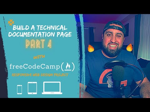 Build a Technical Documentation Page with freeCodeCamp(🔥) [Part 4️⃣]