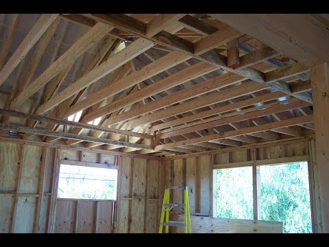 Problems Raising Existing Ceiling Joist And Attaching To Roof Rafters