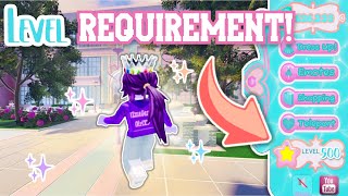 There's A LEVEL REQUIREMENT To JOIN The NEW SCHOOL! Royale High Leaks