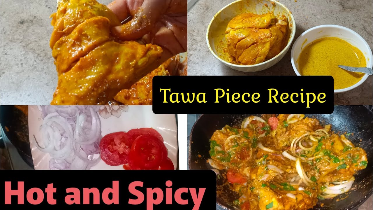 Tawa Piece Recipe Hot and Spicy Tawa Piece tawachicken tawapiece YouTube