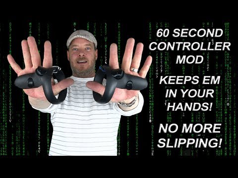 Oculus Quest Controller mod - KEEP THEM FROM SLIPPING!