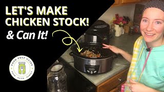 How to Make and Can Chicken Stock