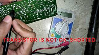 HOW TO CHECK TRANSISTOR || CHANGE TRANSISTOR || INTEX 5.1 CHANNEL || SUB WOOFER REPAIR ||