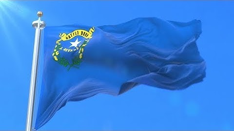 Flag of American State of Nevada | Motion Graphics - Videohive template