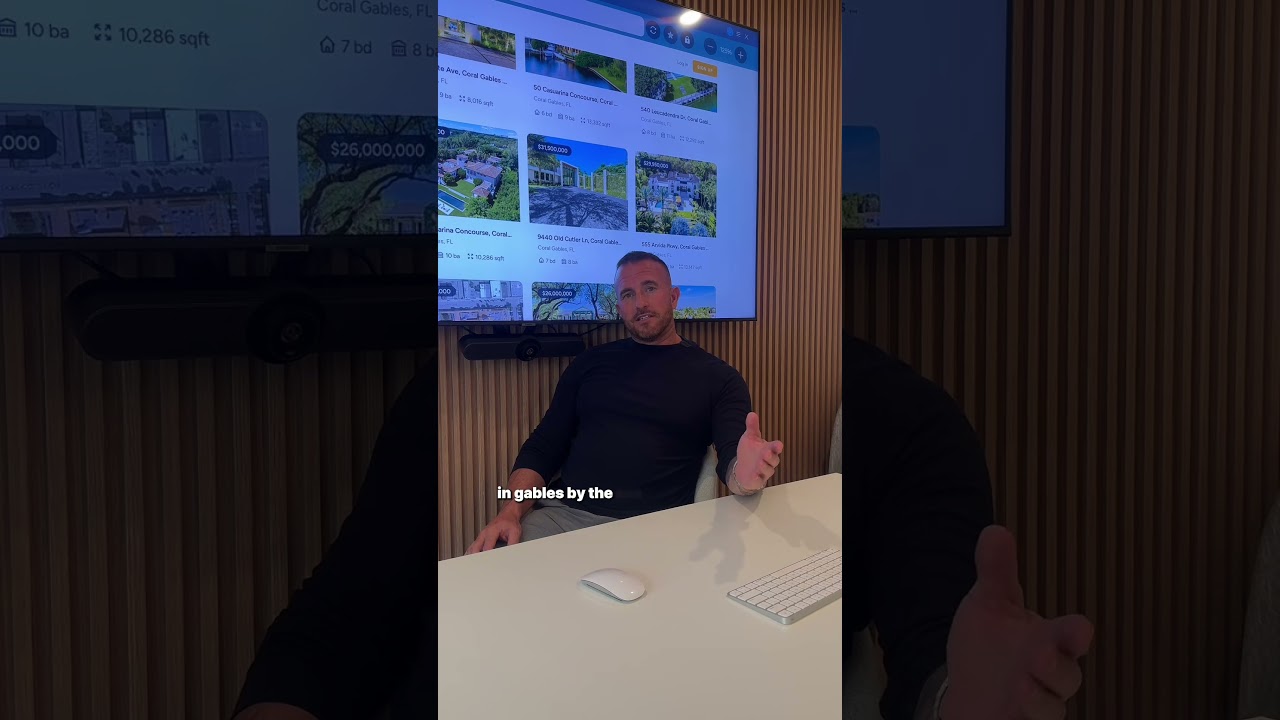 Not all waterfront is created equal 🙅🏻‍♂️ #waterfronthomes #miamirealestate