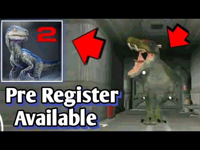 Pre-Register & Pre-Order Jurassic Dinosaur: Park Game NOW