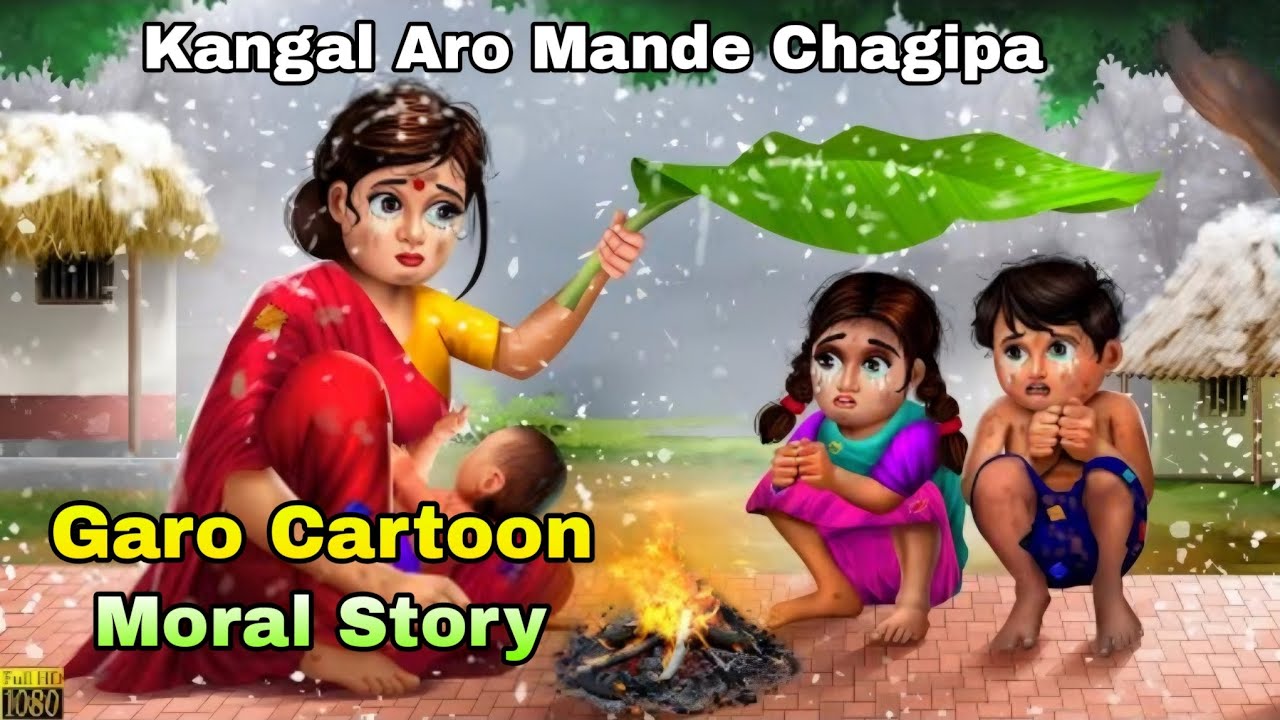 kangal Aro Mane Chagipa || New Garo cartoon video 2025