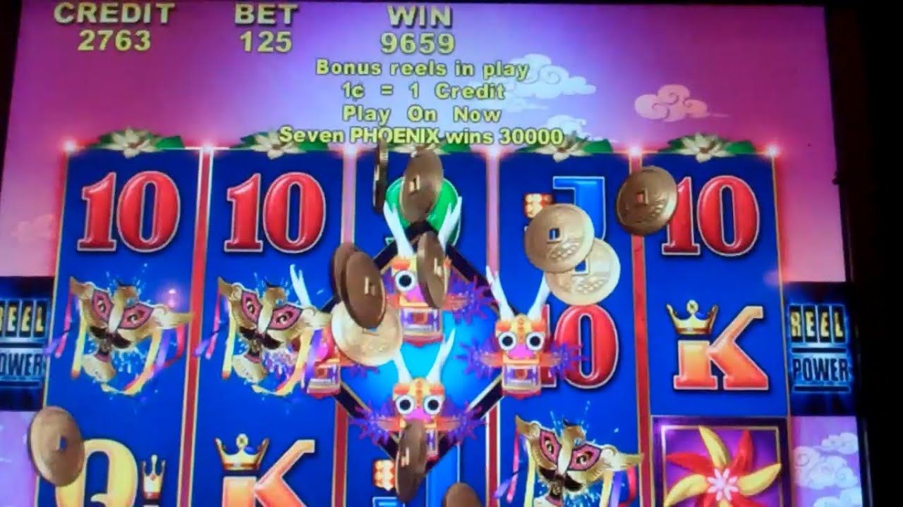 Sky dancer slot machine