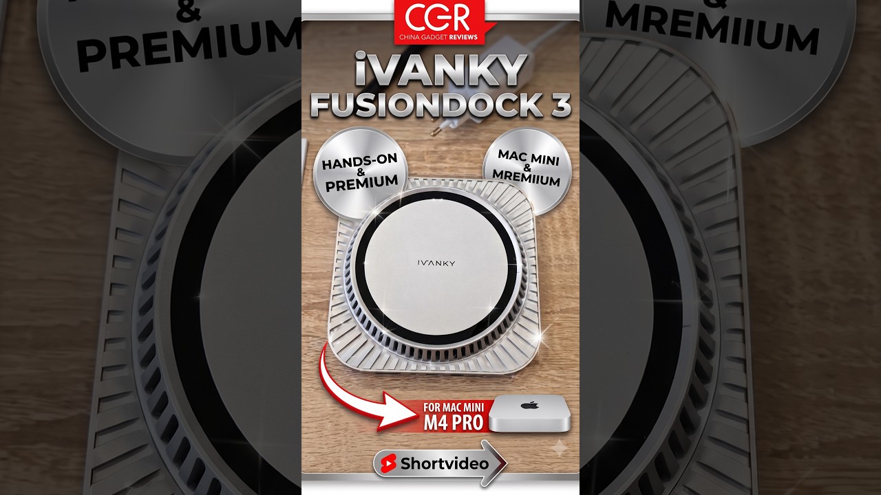 iVANKY FusionDock 3 Hands-On – Premium Aluminum Design for Mac