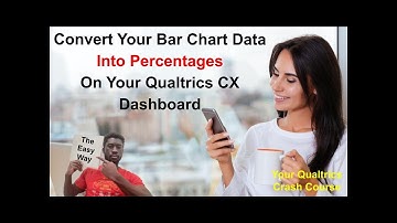 How To Convert Your Bar Cart From Numbers To Percentages In Qualtrics