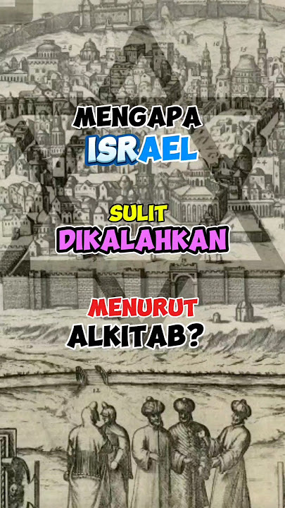 MENGAPA ISRAEL SULIT DIKALAHKAN MENURUT ALKITAB? #Israel #Alkitab #SejarahIsrael #KekuatanIsrael