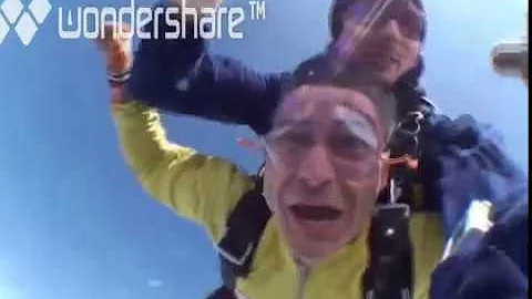 Saut en parachute David
