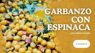 COMO PREPARAR GARBANZO CON ESPINACA  | RECETAS PERUANAS 🇵🇪